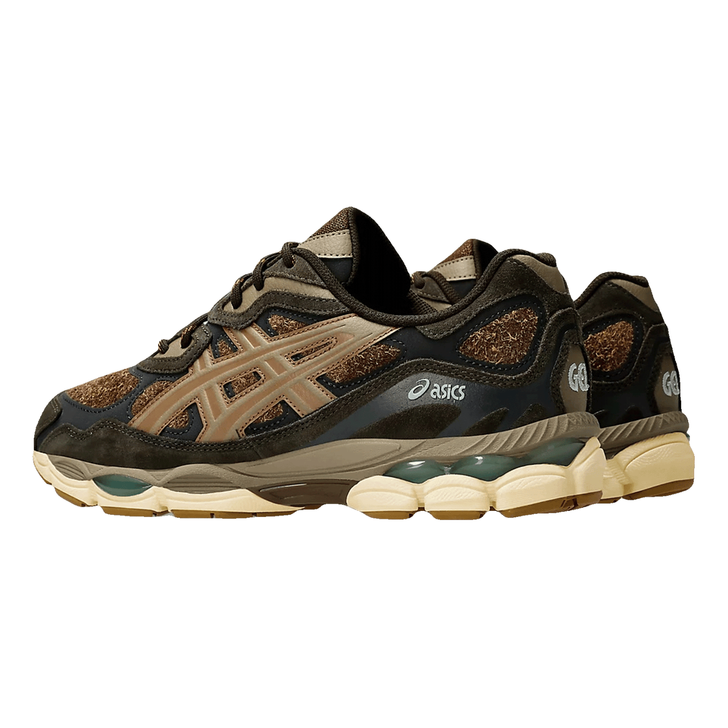 ASICS Gel-NYC Brown Storm Tan Presidio Back