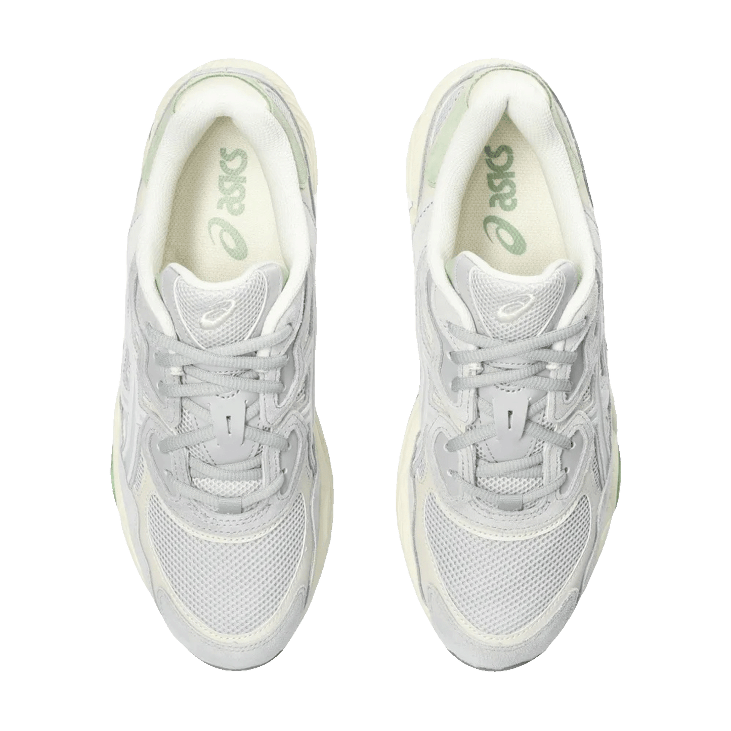 ASICS Gel-NYC Cloud Grey Green Oben