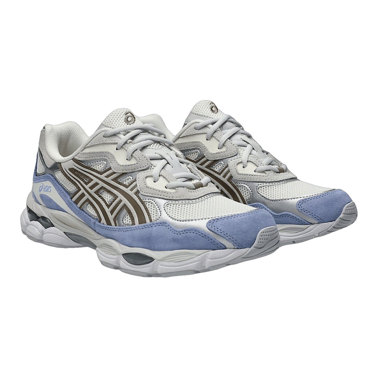 ASICS Gel-NYC Cream Cloud Grey Blue Side