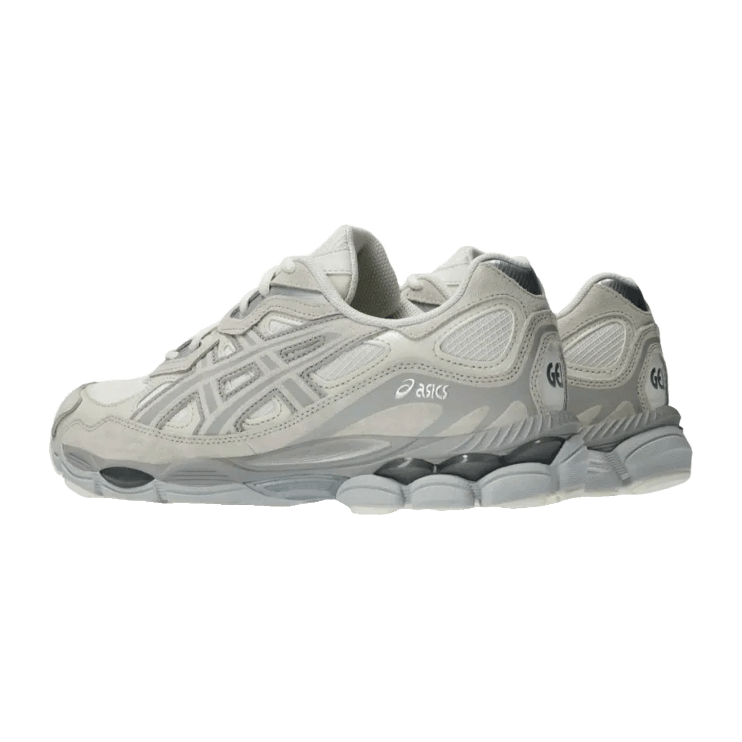 ASICS Gel-NYC Cream Grey Back