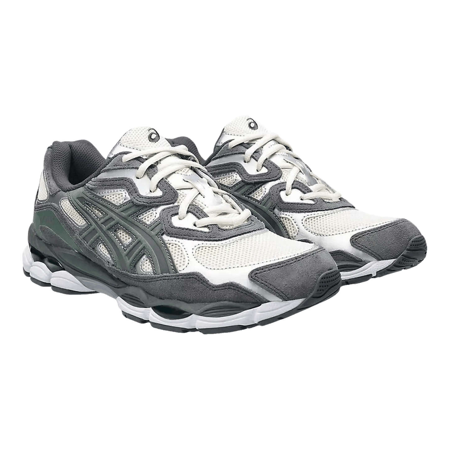 ASICS Gel-NYC Cream Steel Grey Side