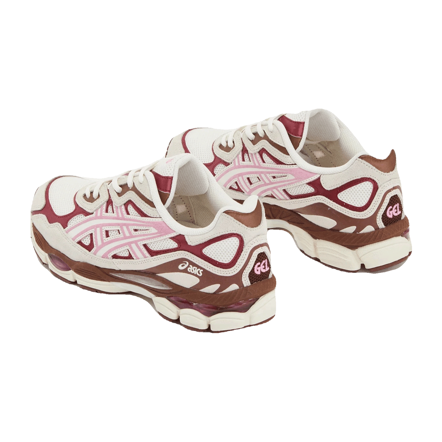 ASICS Gel-NYC Cream Sweet Pink Back