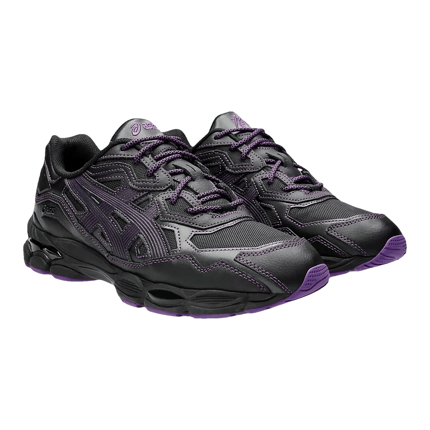 ASICS Gel-NYC Needles Black Purple Side
