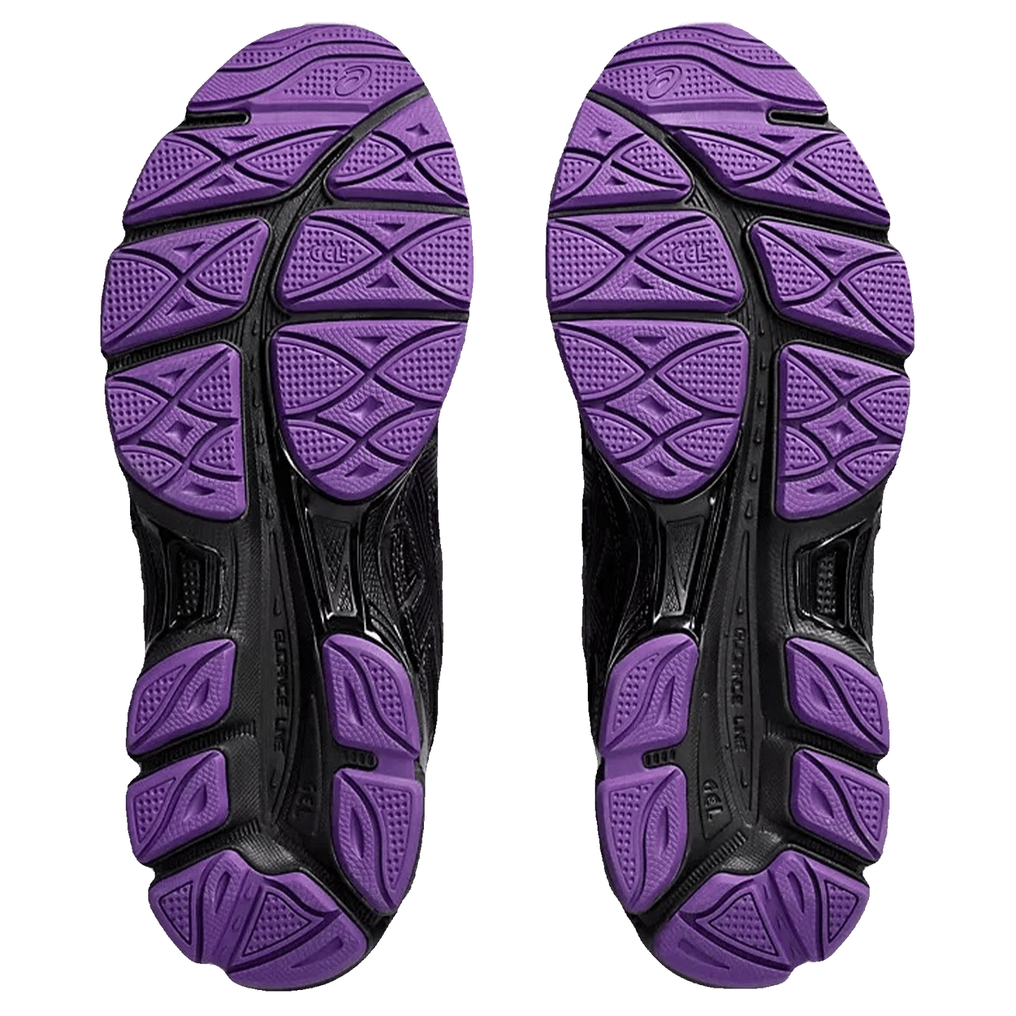 ASICS Gel-NYC Needles Black Purple Sohle