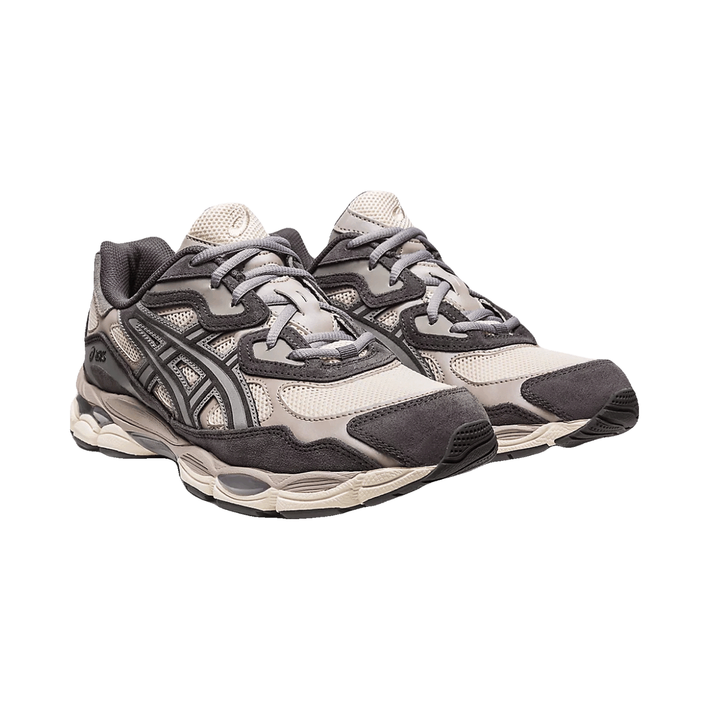 ASICS Gel-NYC Oatmeal Obsidian Grey Side