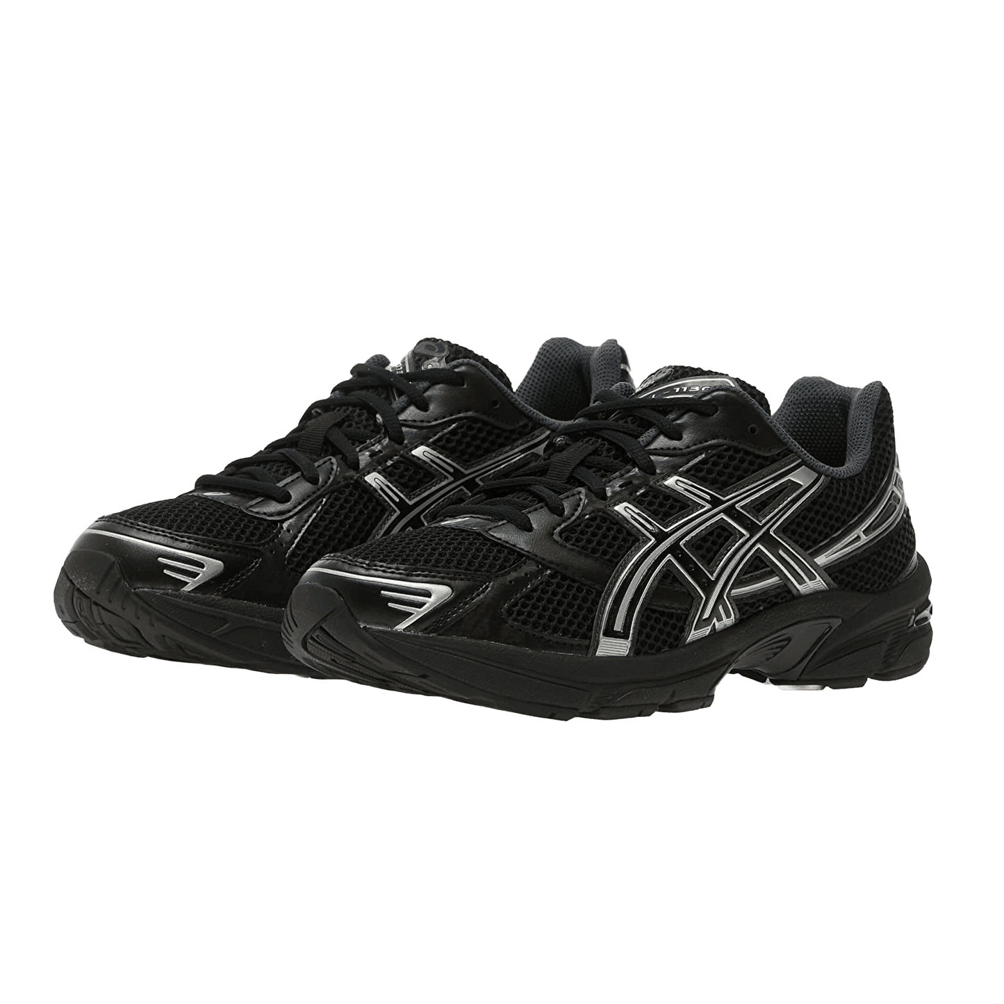 ASICS Gel-1130 Black Pure Silver Side
