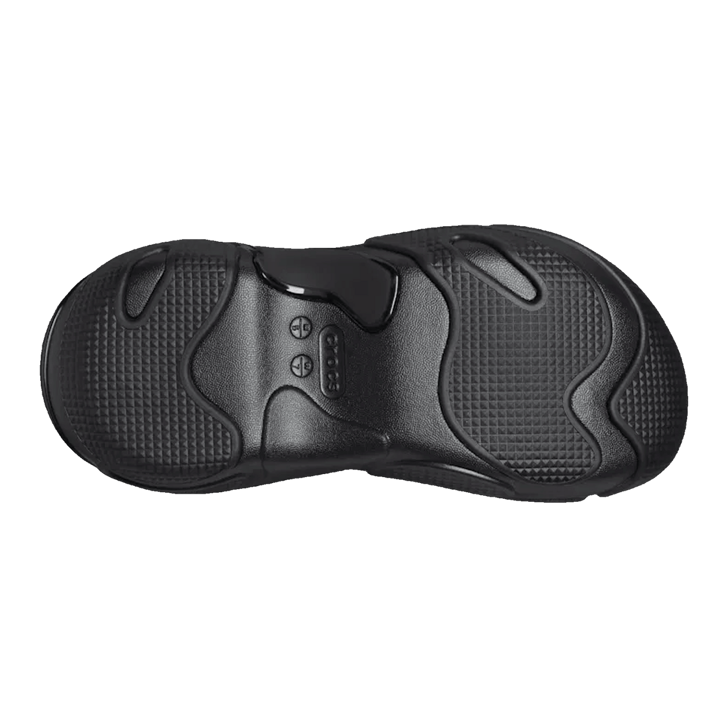 Crocs Bubble Crush Clog Triple Black Sohle