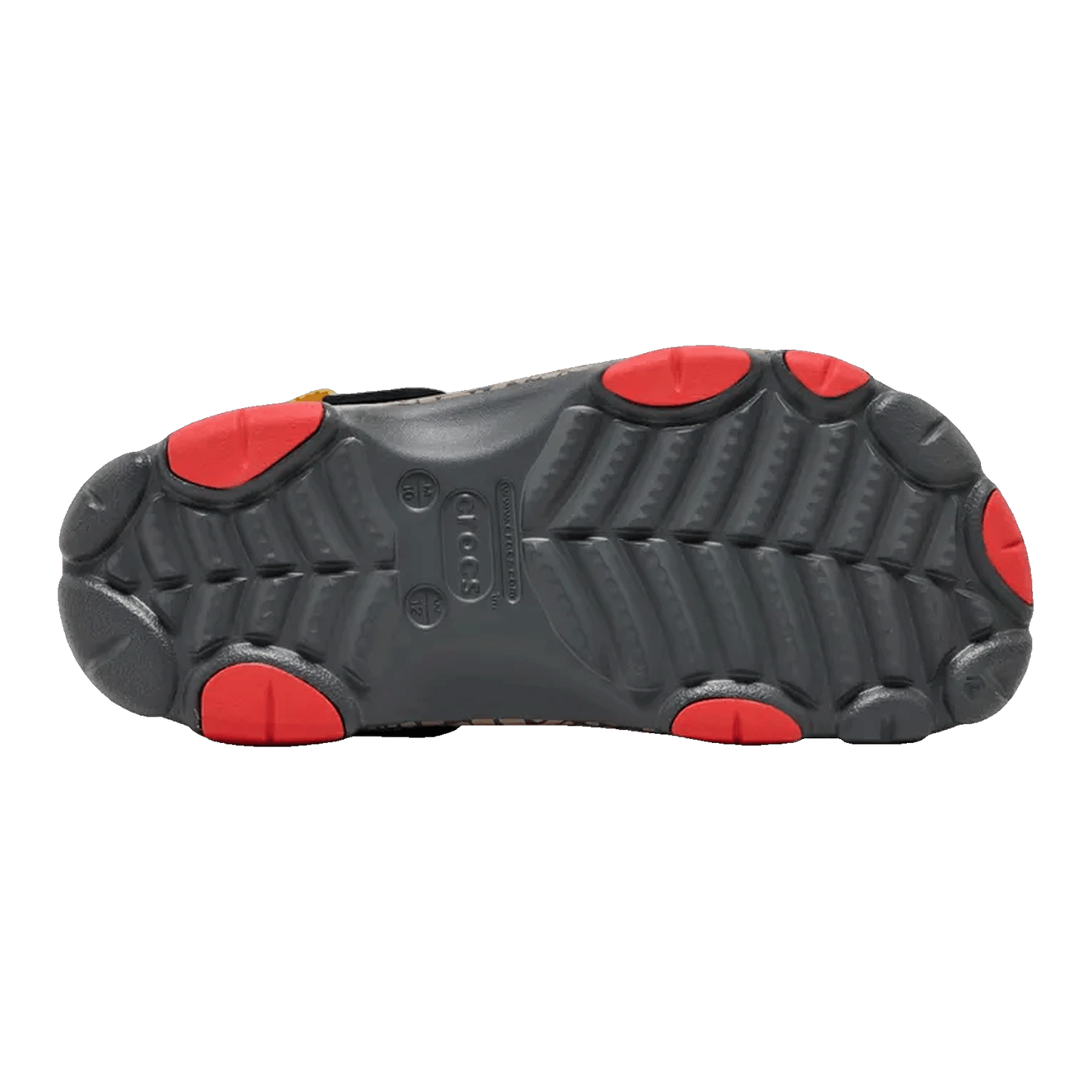 Crocs Classic All-Terrain Clog Jurassic World Sohle