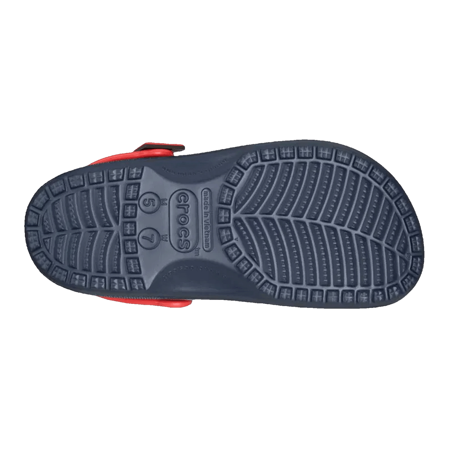 Crocs Classic Clog DC Comics Superman Sohle