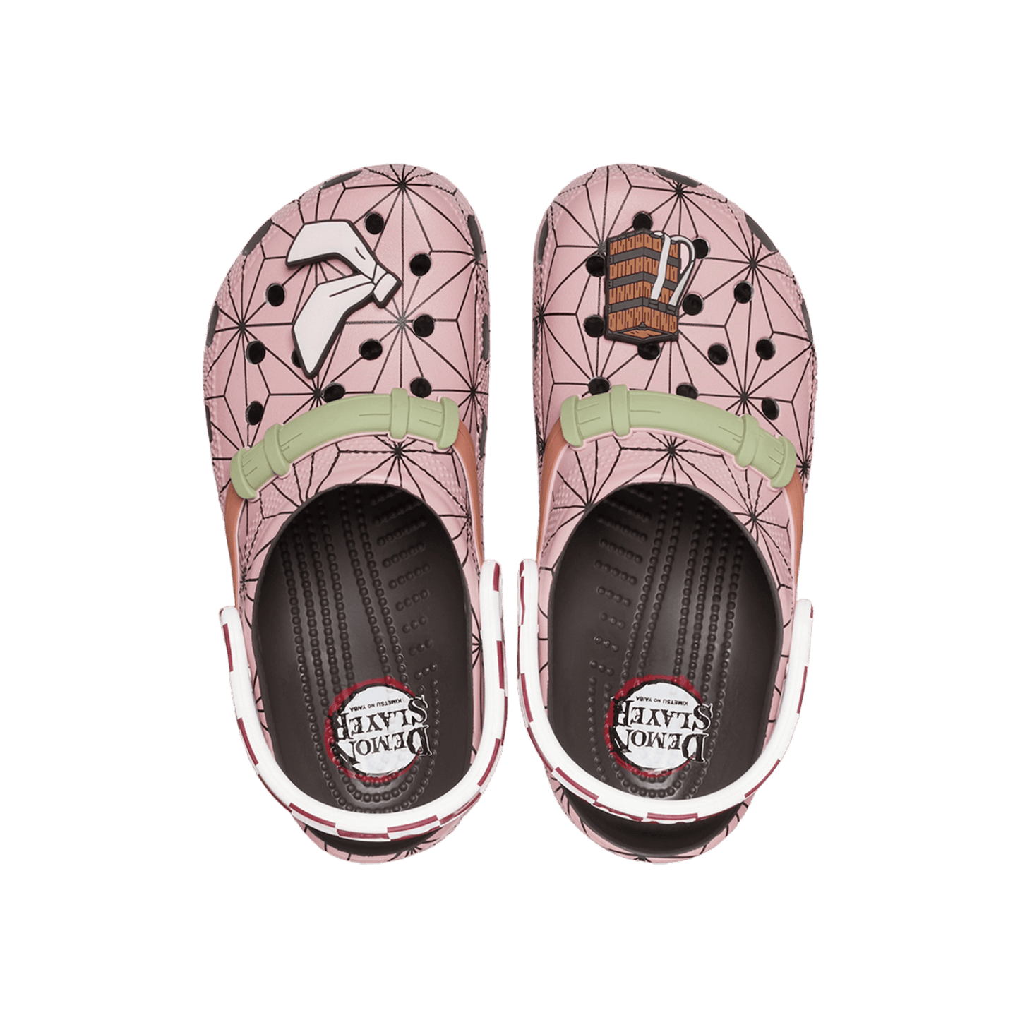 Crocs Classic Clog Demon Slayer Nezuko Oben