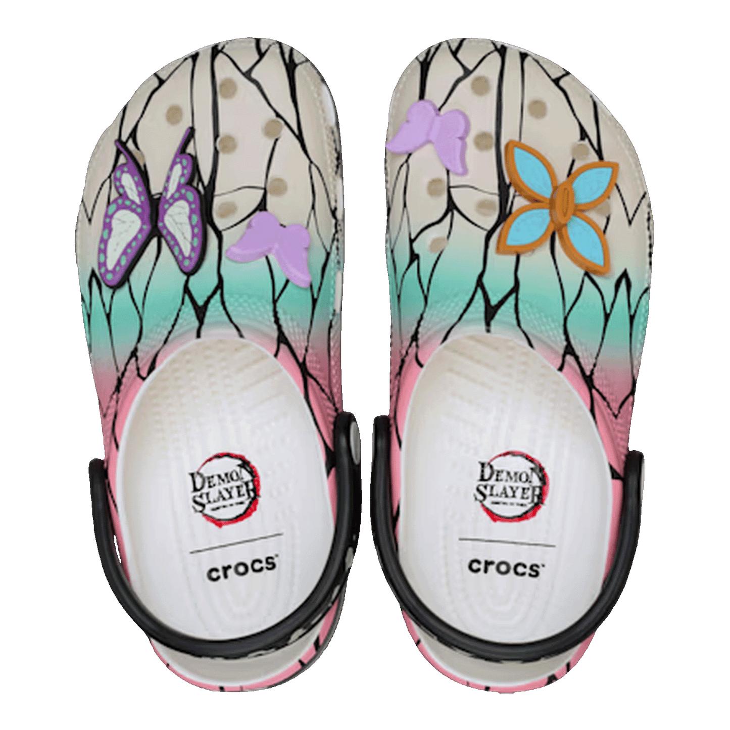 Crocs Classic Clog Demon Slayer Shinobu Kocho Oben