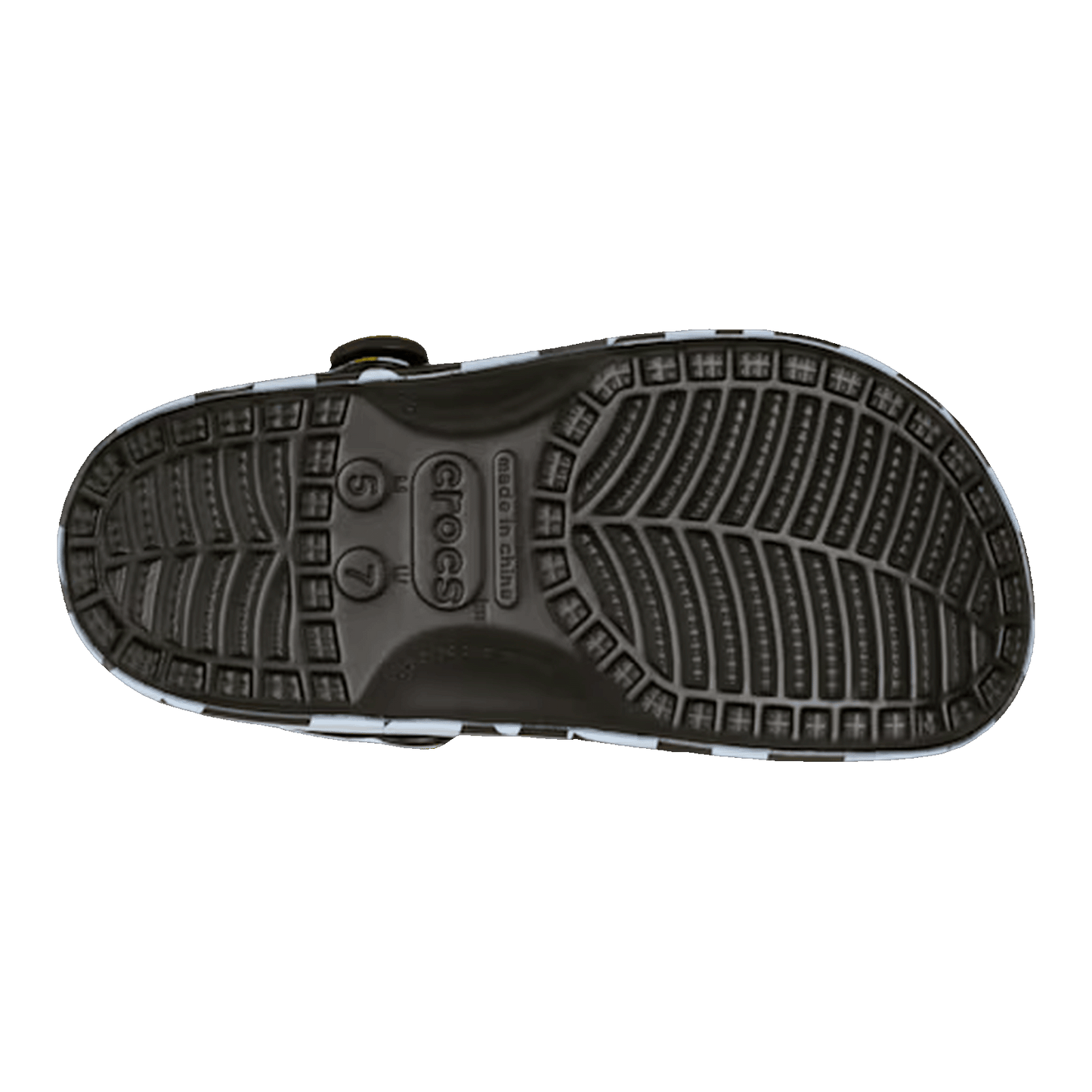 Crocs Classic Clog Disney Alice in Wonderland Print Sohle