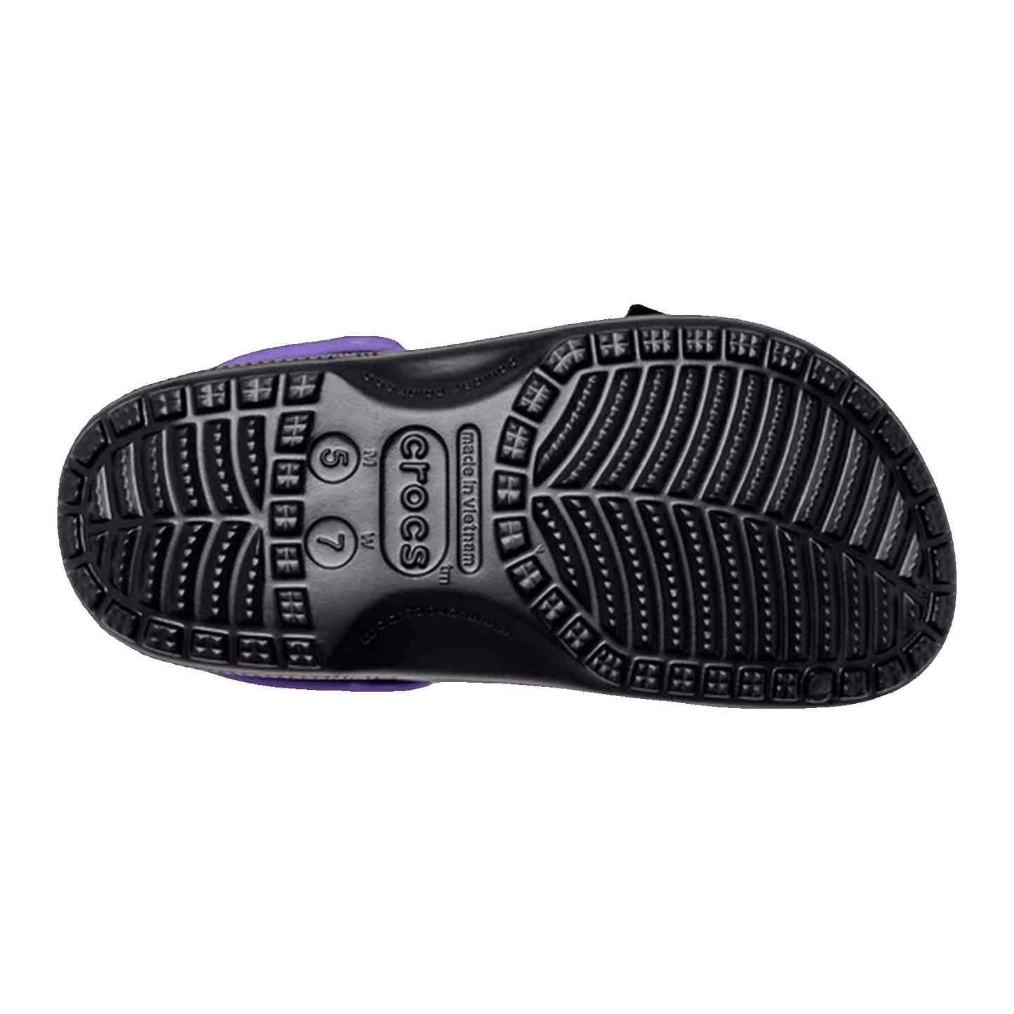 Crocs Classic Clog Sanrio Kuromi Sohle