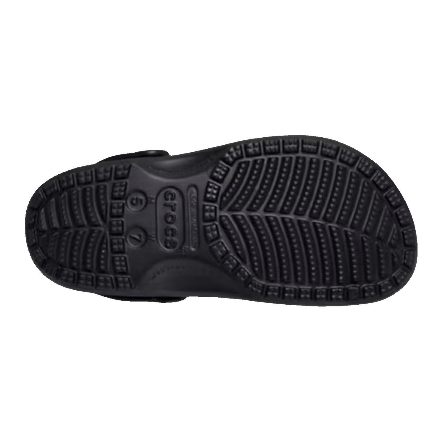 Crocs Classic Clog Stranger Things Hellfire Sohle