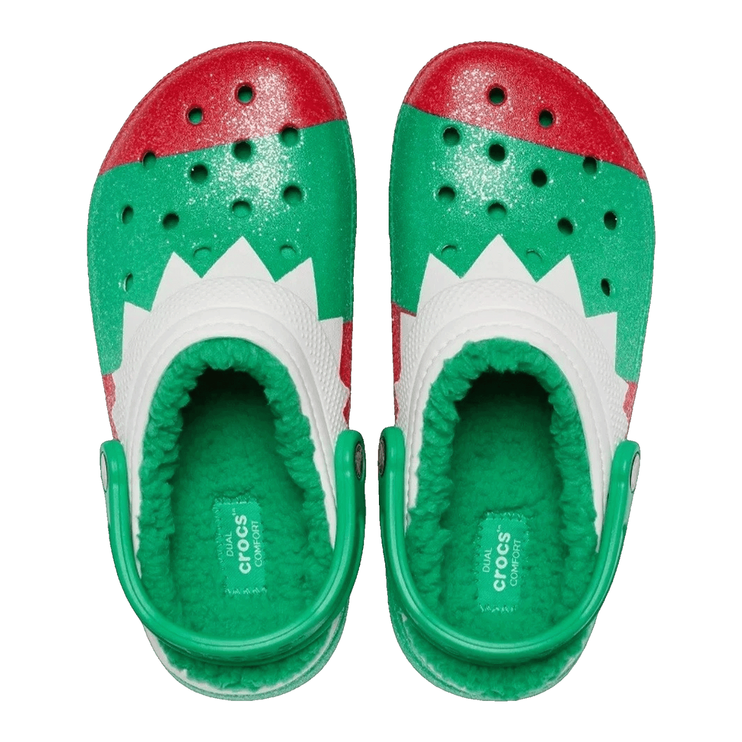 Crocs Classic Lined Clog Holiday Elf Oben
