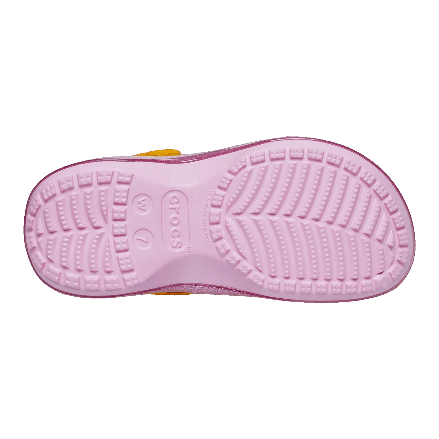 Crocs Classic Platform Clog Super Mario Bros. Princess Peach (W) Sohle 212137-90H