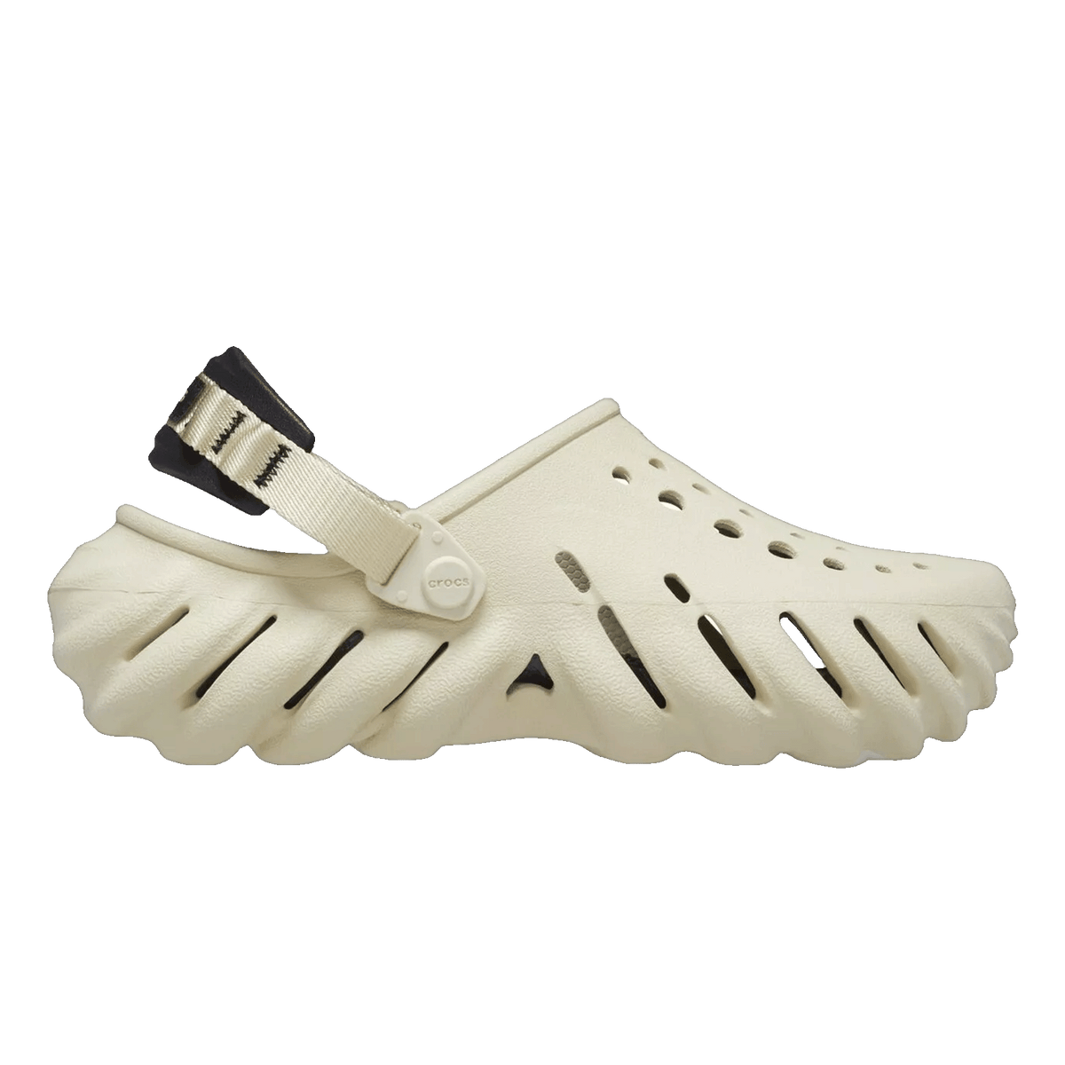 Crocs Echo Clog Bone Black 207937-2YJ