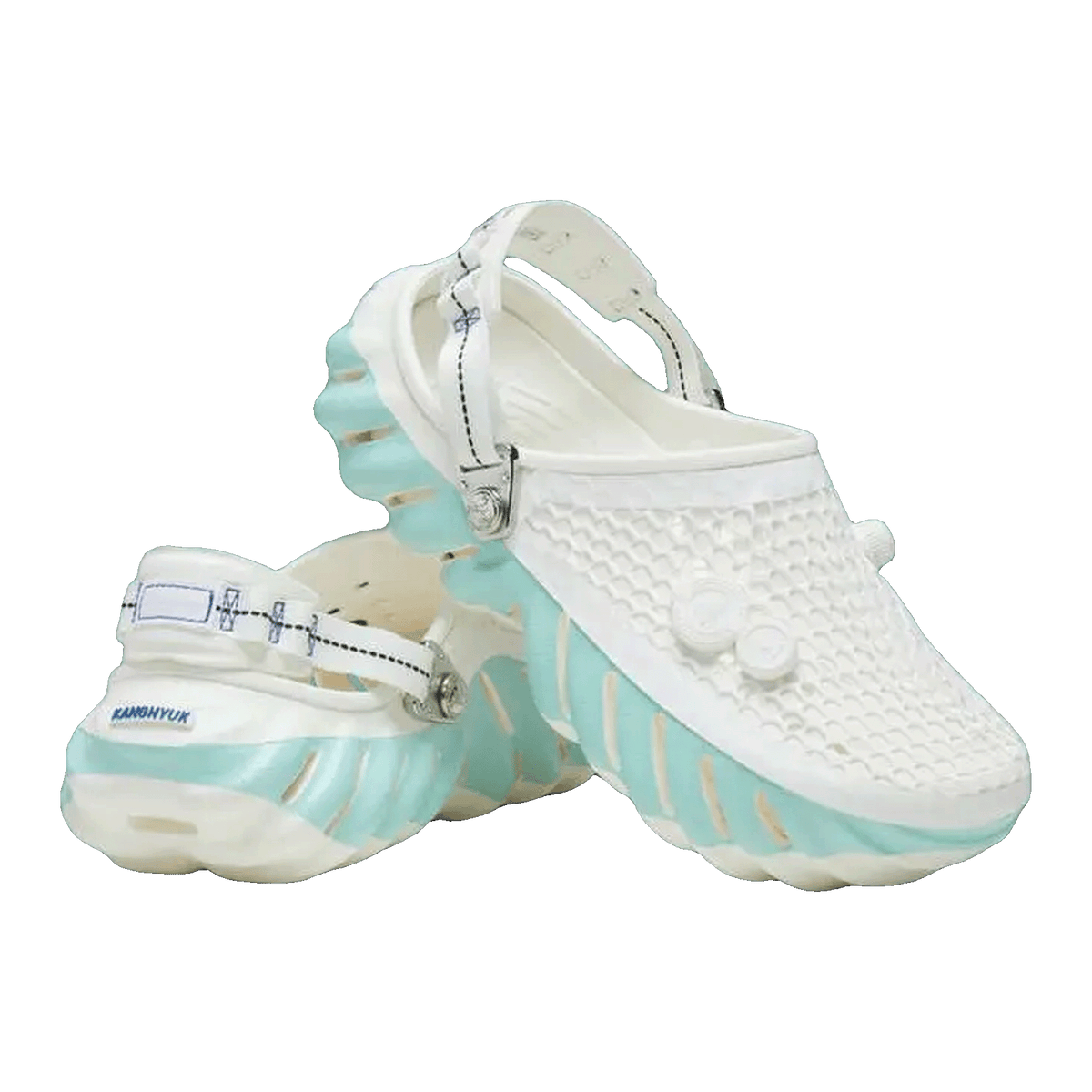 Crocs Echo Clog Kanghyuk White Blue 209626-100