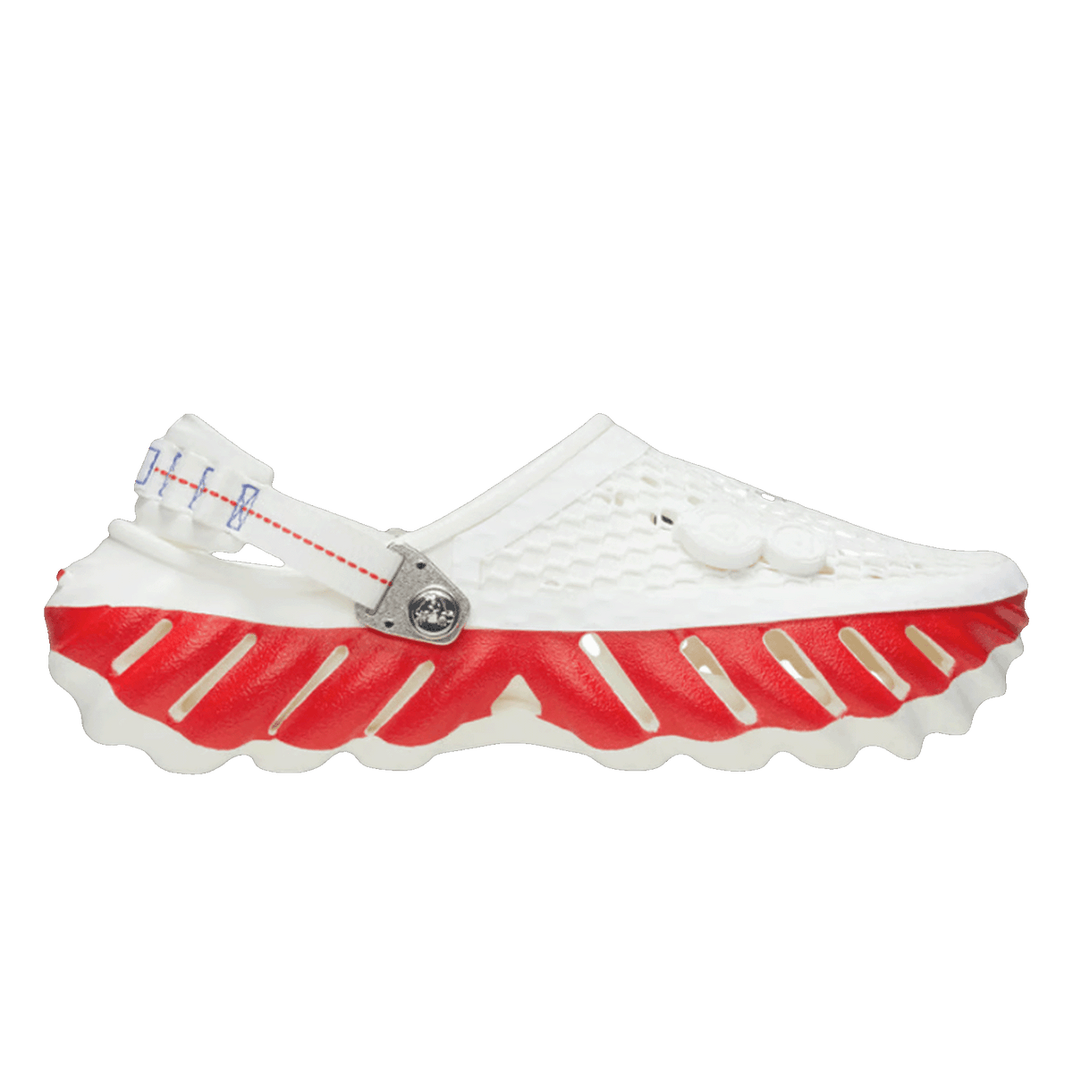 Crocs Echo Clog Kanghyuk White Red 209626-94S