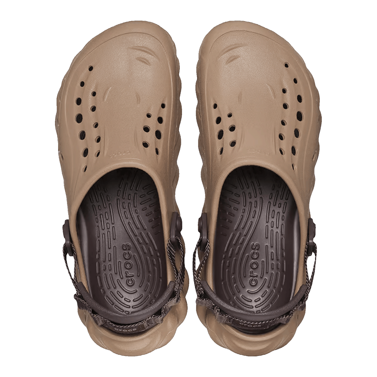 Crocs Echo Clog Latte Oben 207937-2Q9
