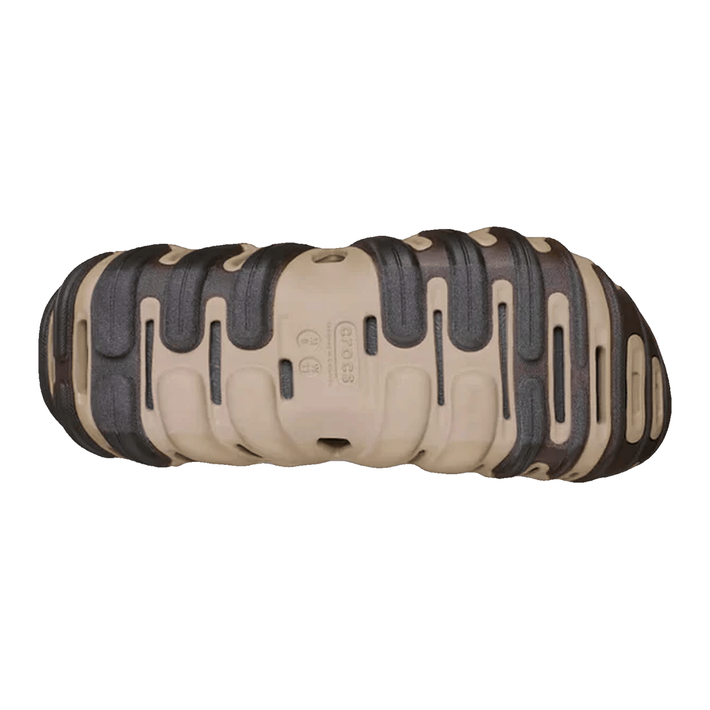 Crocs Echo RO Ripstop Clog Bark Sohle