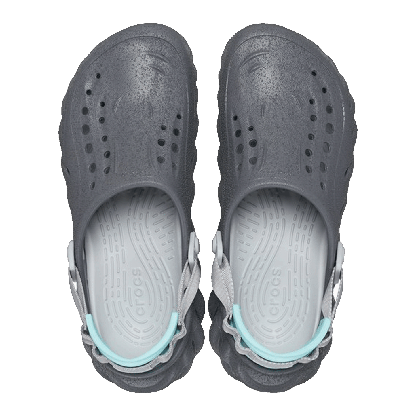 Crocs Echo Sandstorm Clog Slate Grey Oben