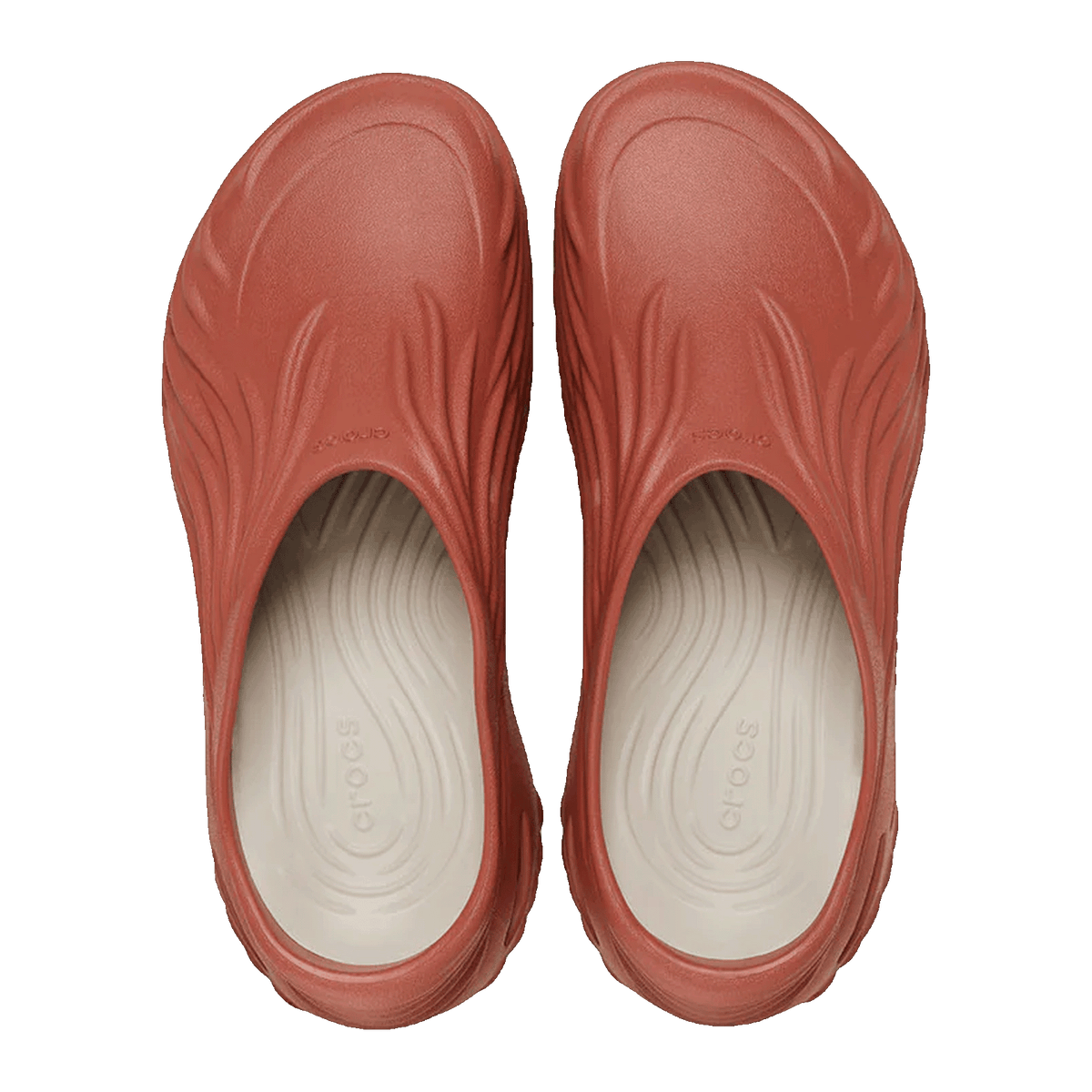 Crocs Echo Wave Clog Rust Oben 210521-862