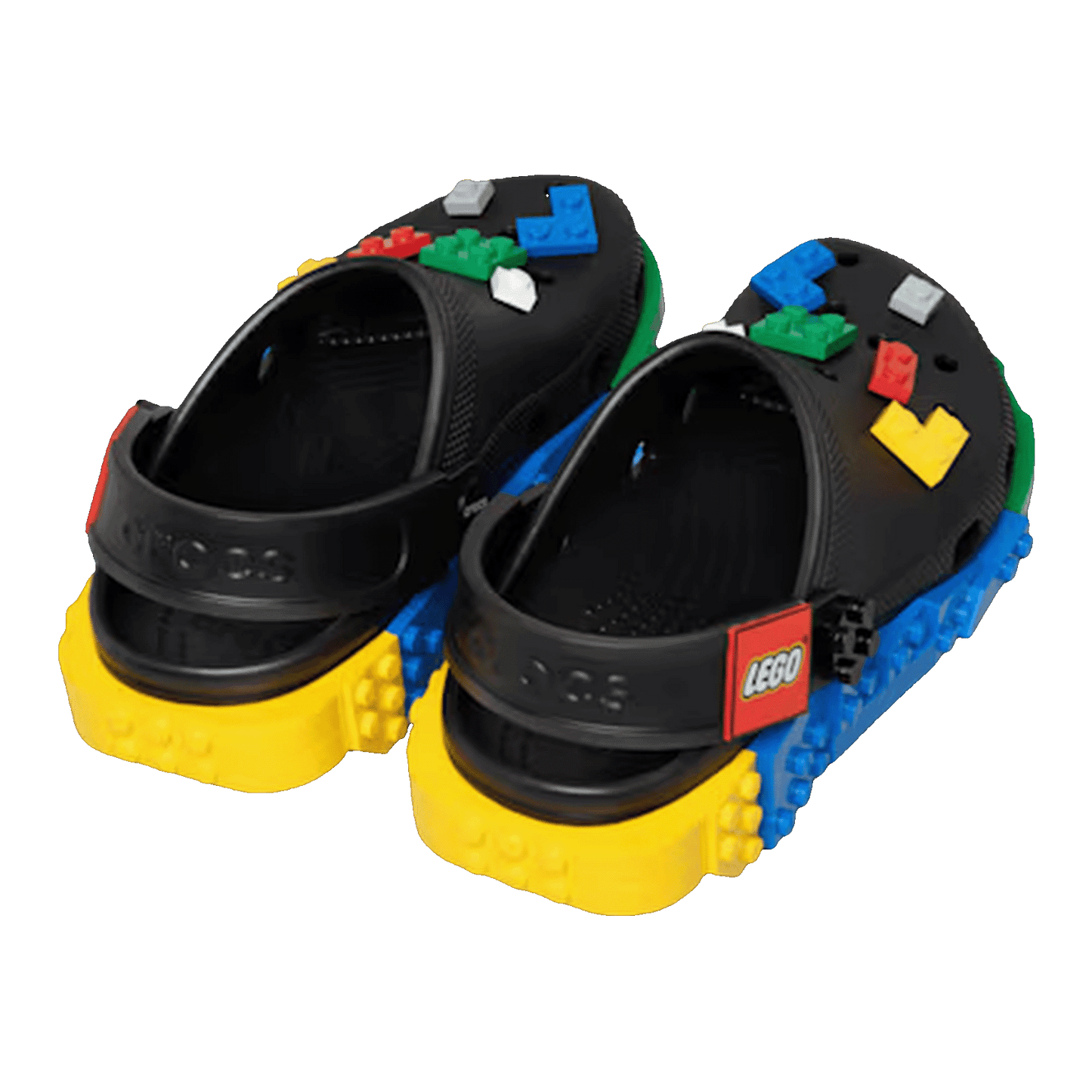 Crocs Masterbrand Creativity Clog LEGO Black Multi Back 213655-90H / 212388-90H
