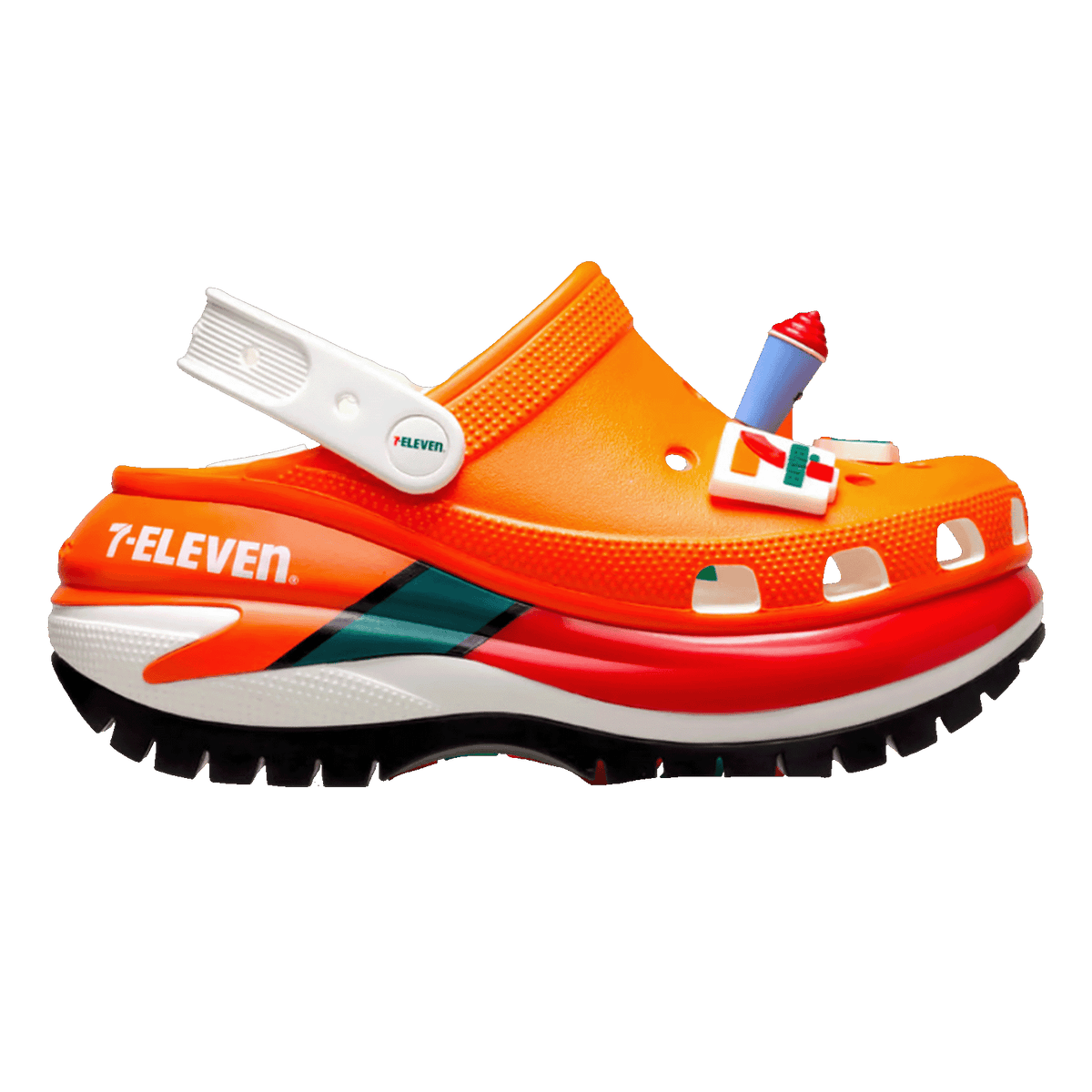 Crocs Mega Crush Clog 7-Eleven Orange 208273-810