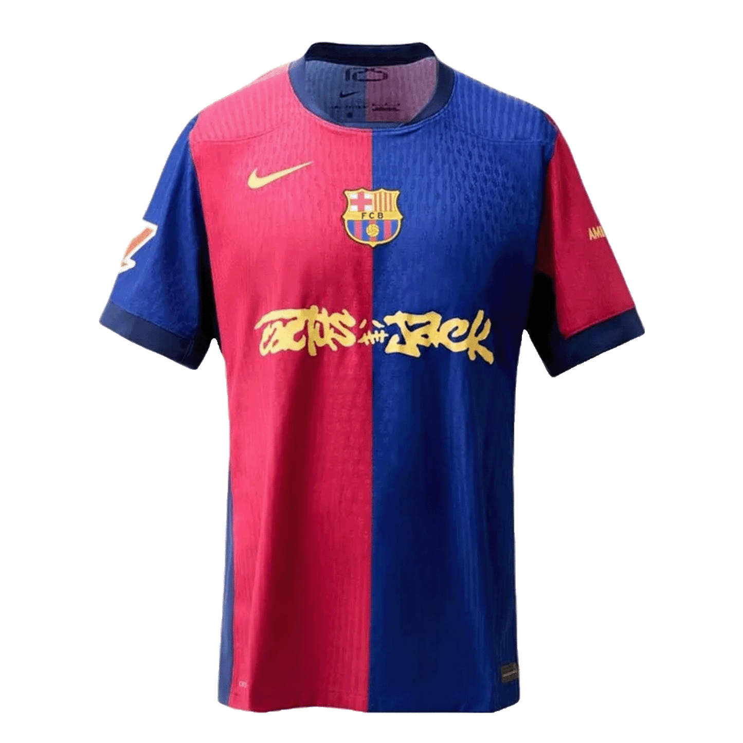 FC Barcelona x Travis Scott Limited Edition Match Home 2024/25 Jersey