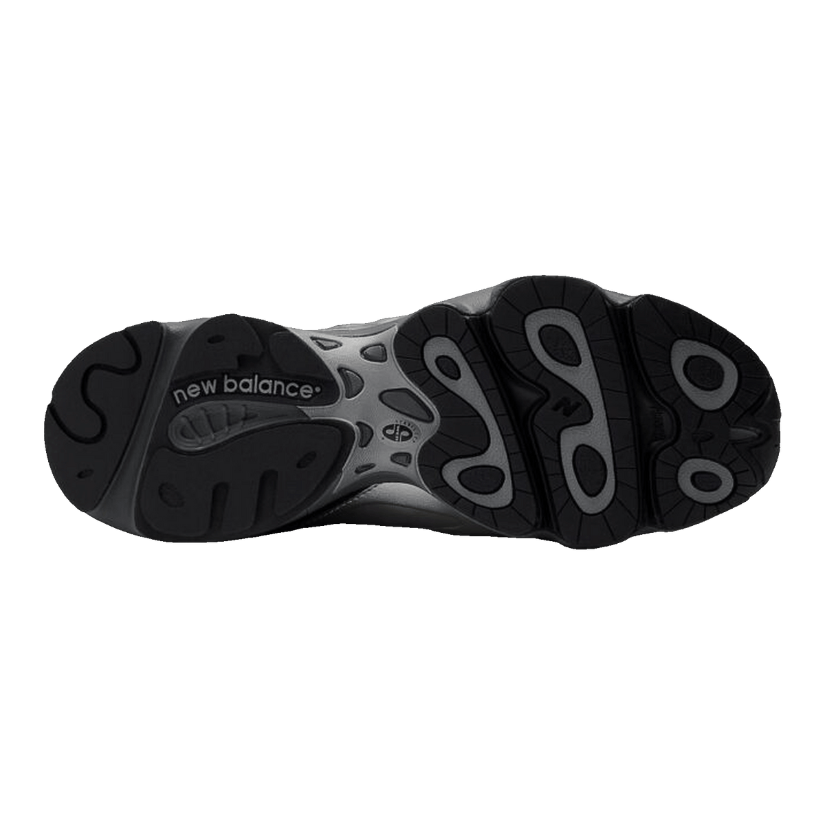 New Balance 1000 Black Silver Metallic Sohle M1000EGR
