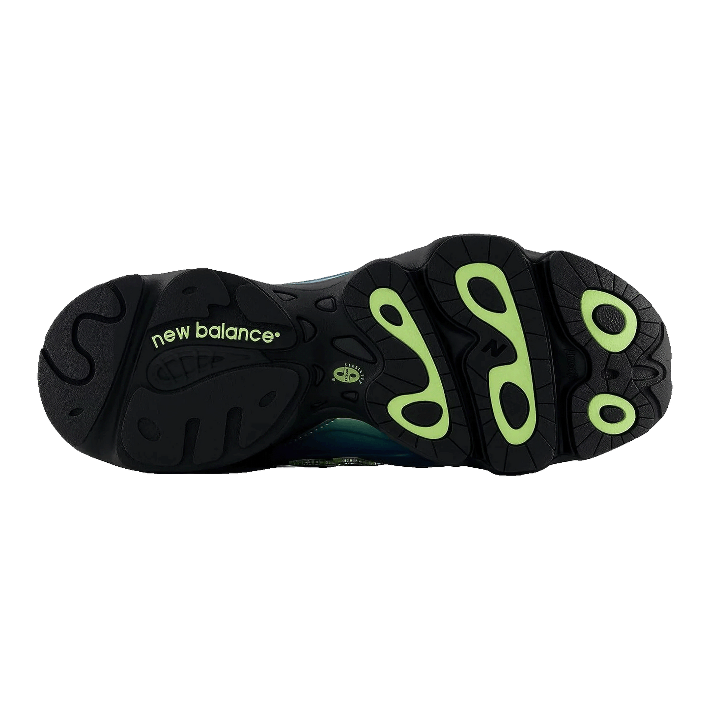 New Balance 1000 Faded Black Afterglow Sohle U100040B