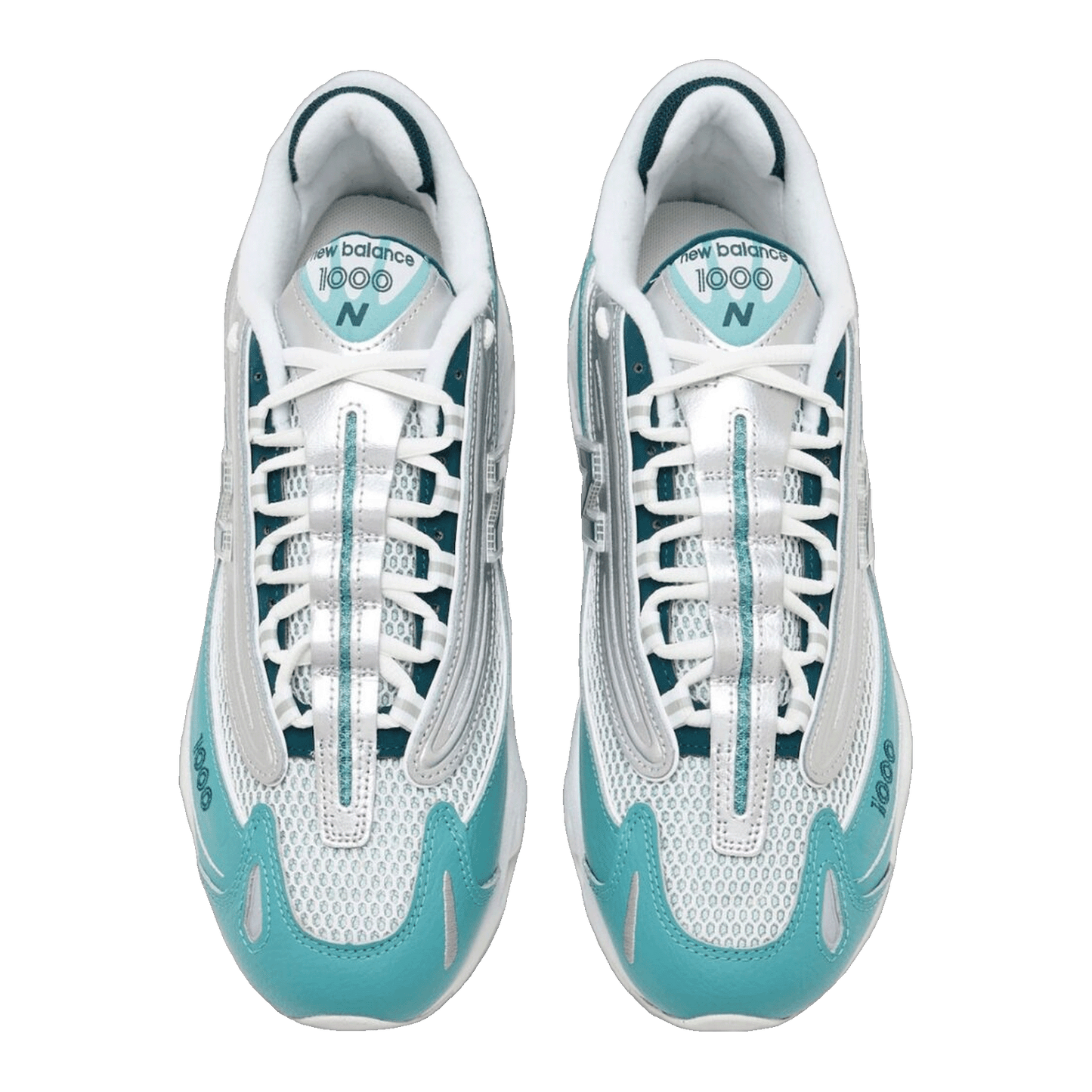 New Balance 1000 Faded Teal White Oben U10005LE