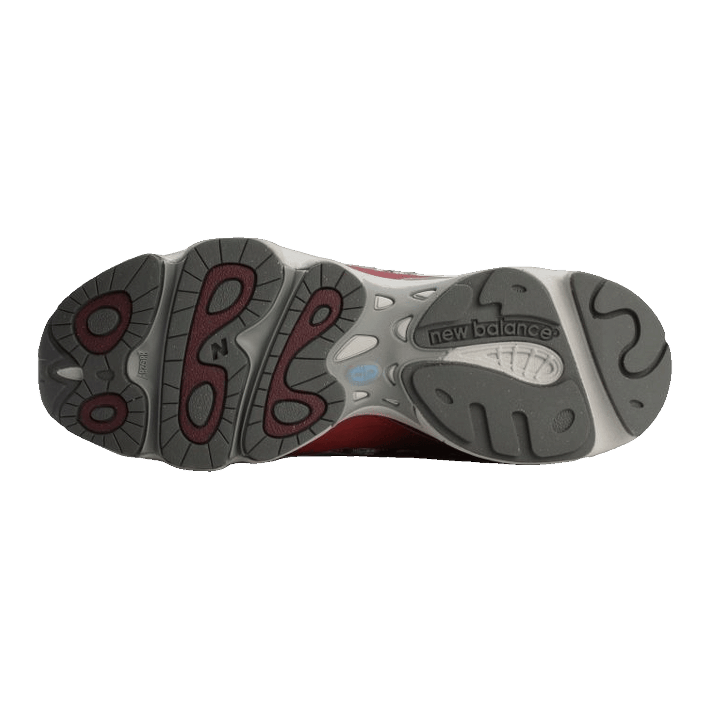 New Balance 1000 Red Grey Sohle M1000Q