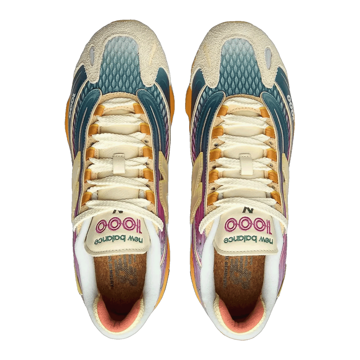 New Balance 1000 Salehe Bembury Fog Be The Cloud Berry Oben M1000CL