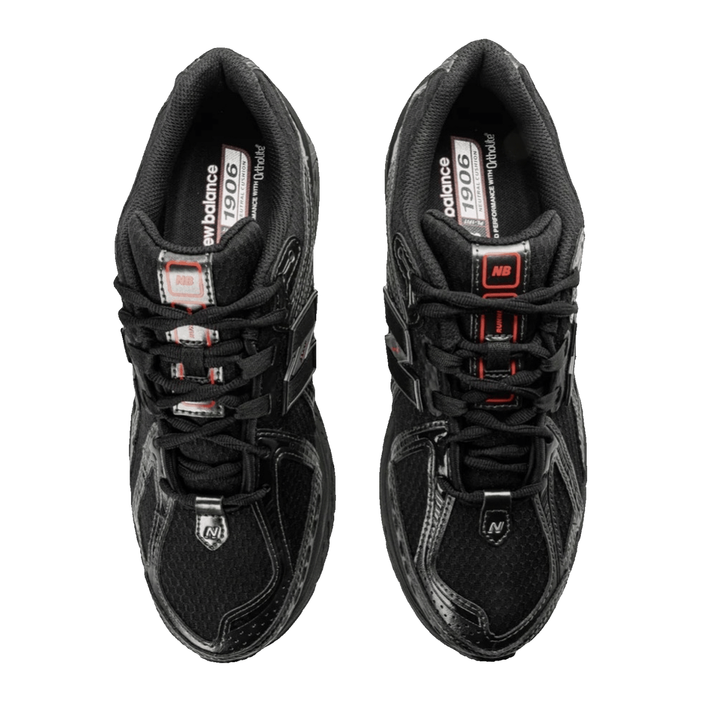 New Balance 1906R Shoe Palace Exclusive Black Red Oben