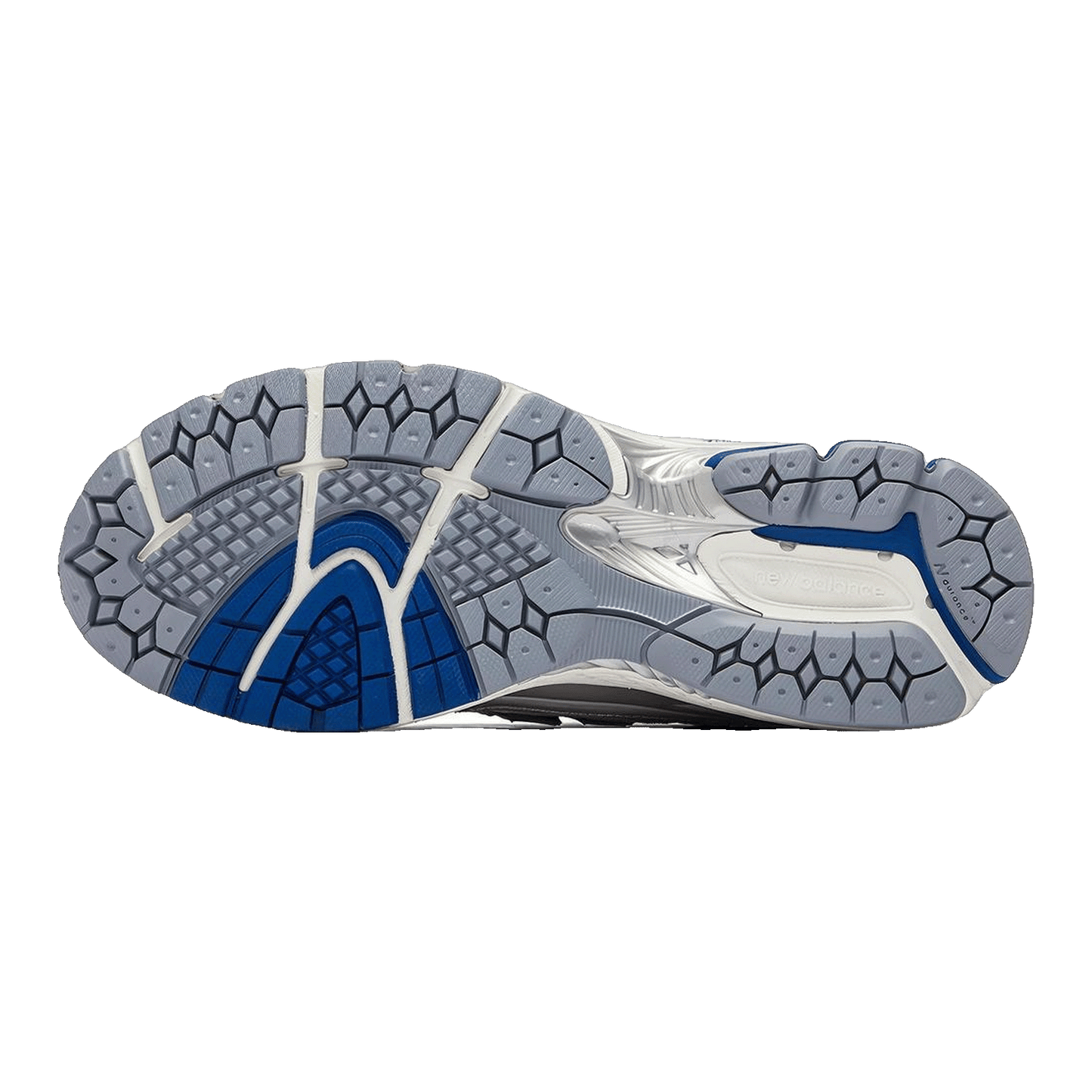 New Balance 1906R White Silver Metallic Blue Sohle M1906RQA