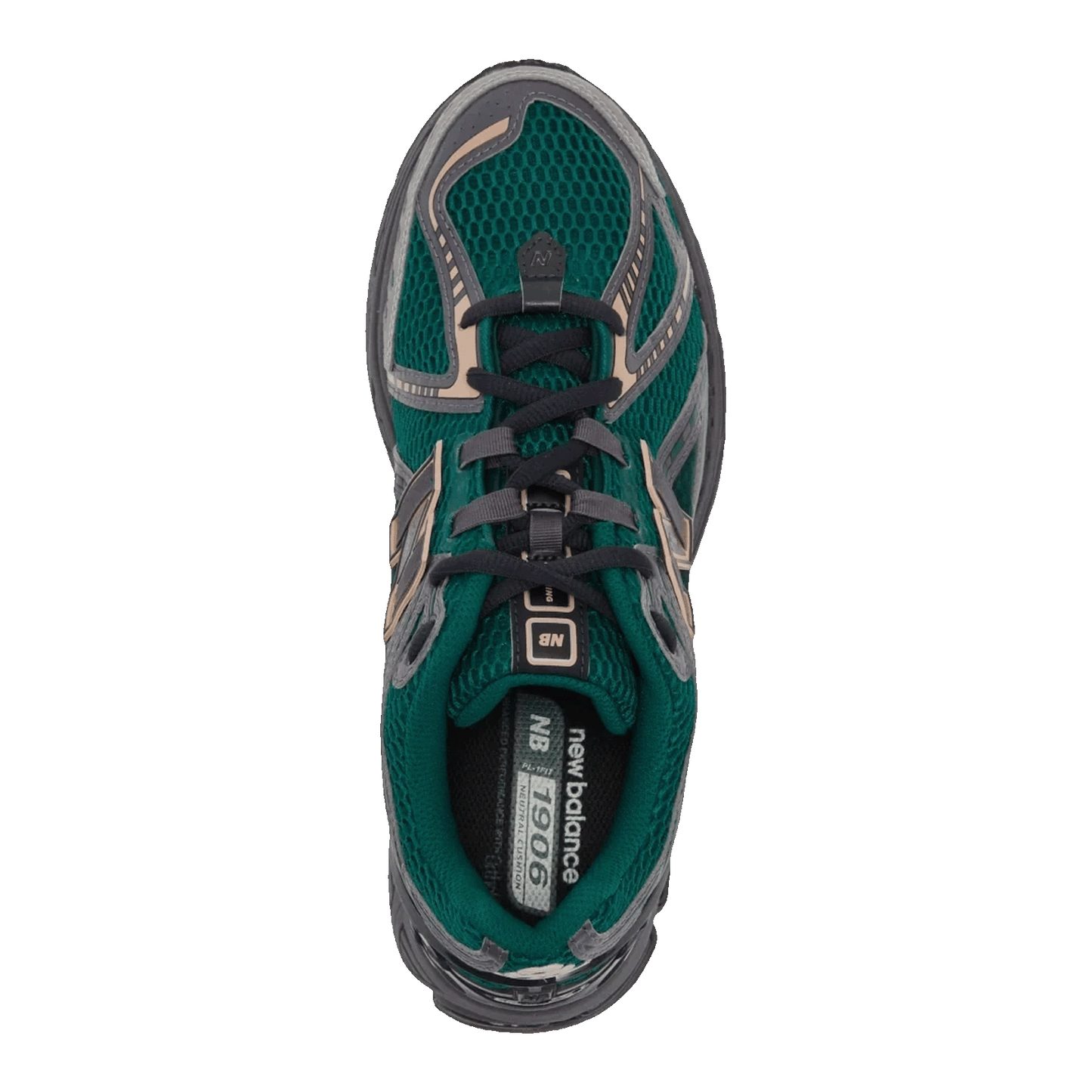 New Balance 1906R Zalando Trail Mix Green Oben