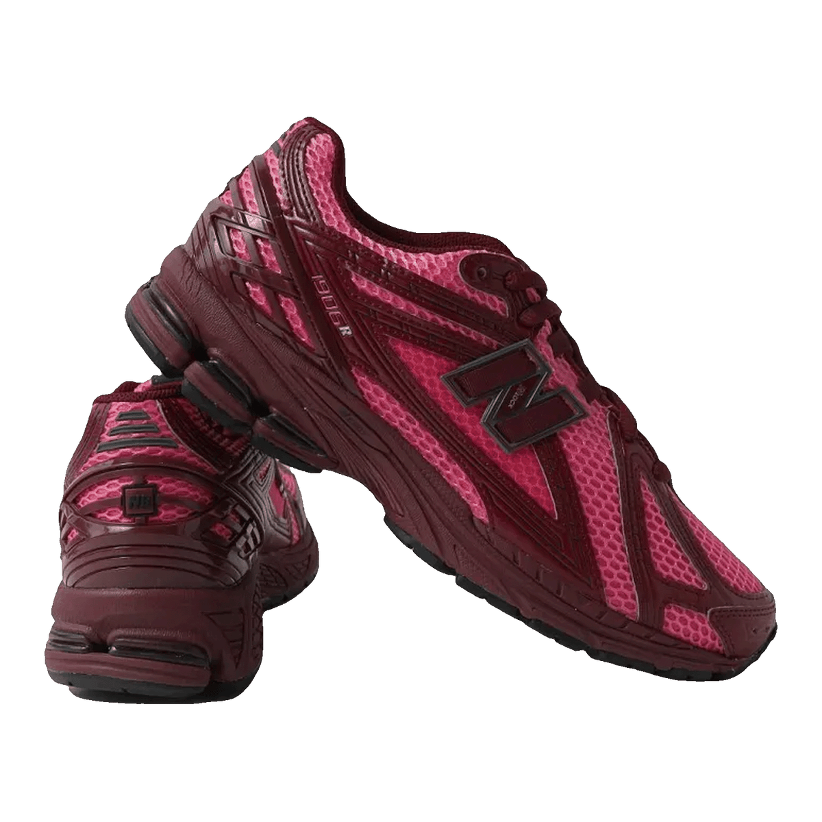 New Balance 1906R Zalando Trail Mix Maroon Pink Back M1906RZH