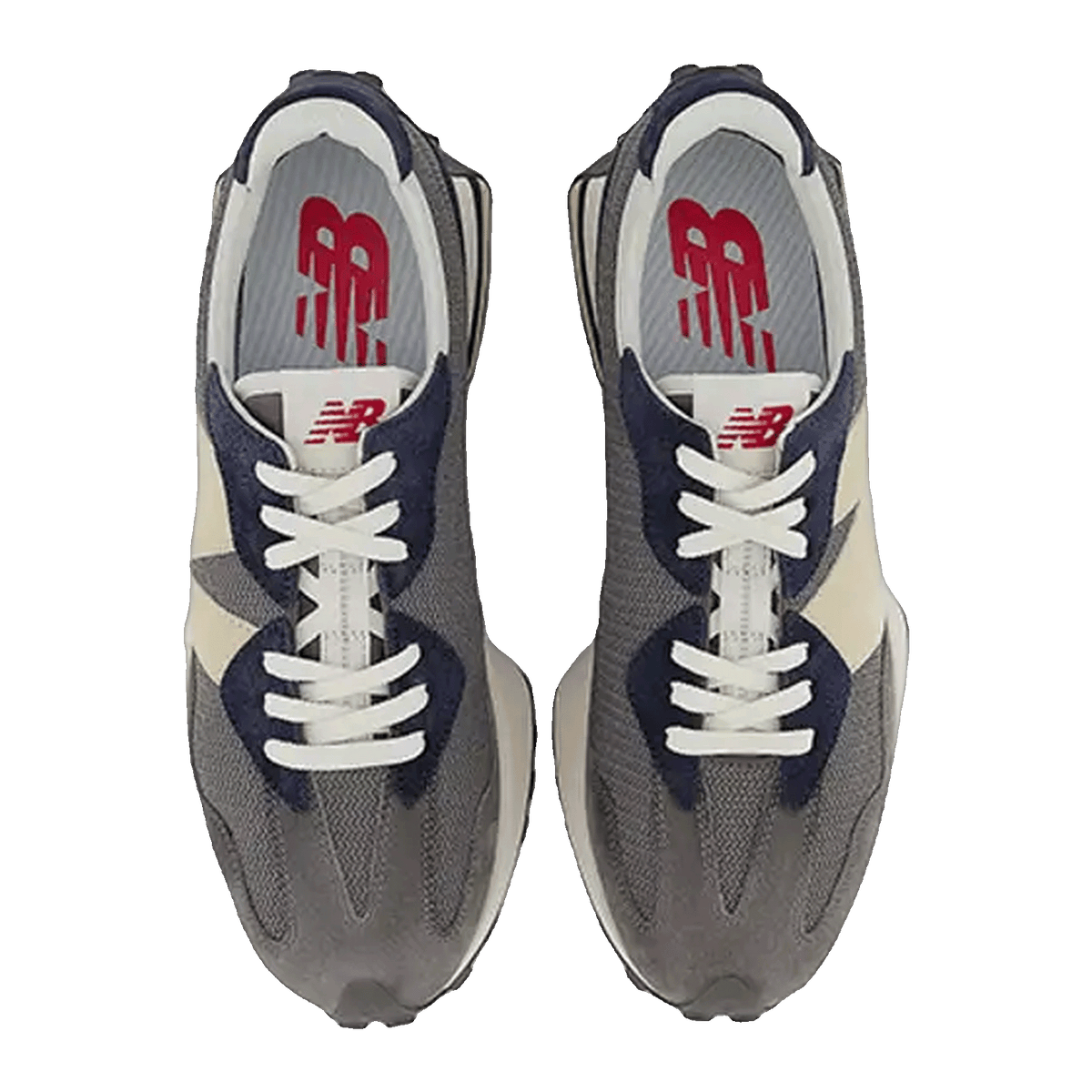 New Balance 327 Castlerock Navy Oben MS327MD