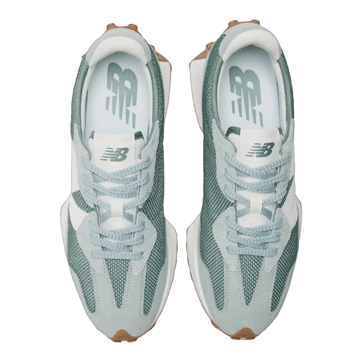 New Balance 327 Sage Grey Oben MS327MS