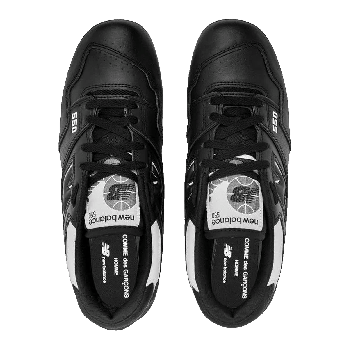 New Balance 550 Comme des Garcons Homme Black Oben BB550CDH