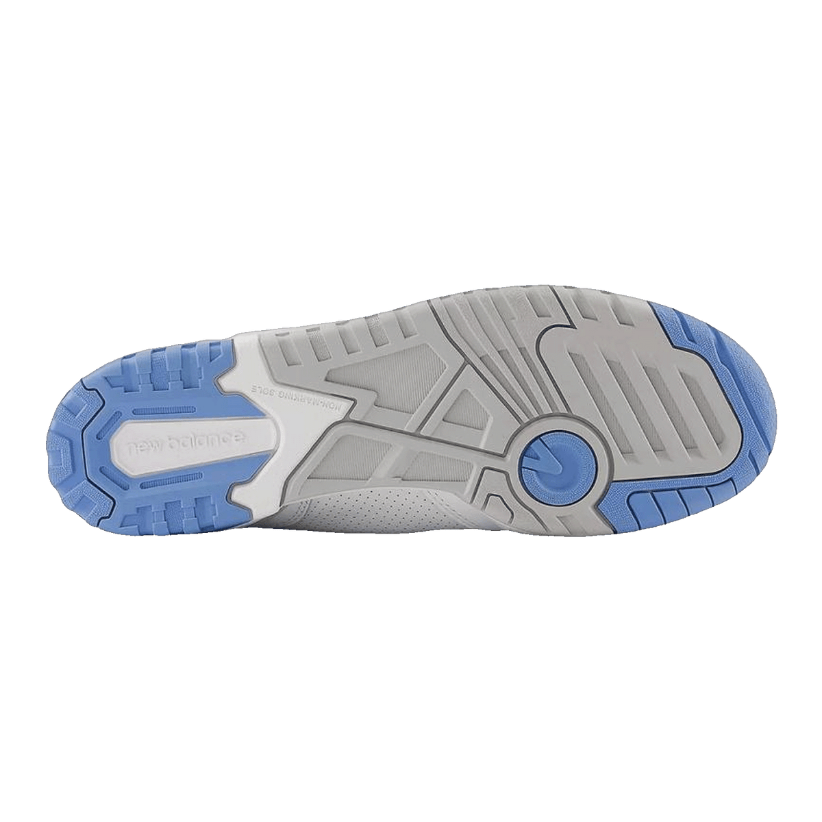 New Balance 650 White Heritage Blue Sohle BB650RCK