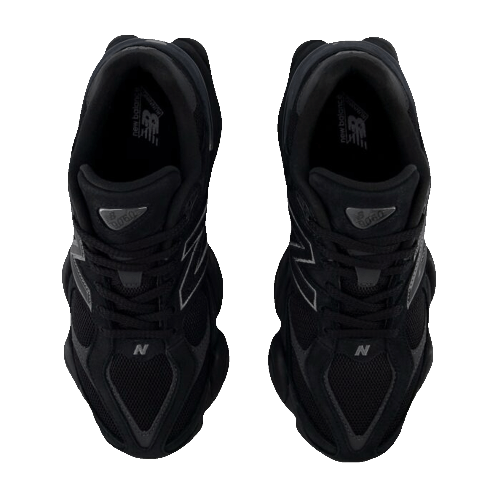 New Balance 9060 Black Cement Oben