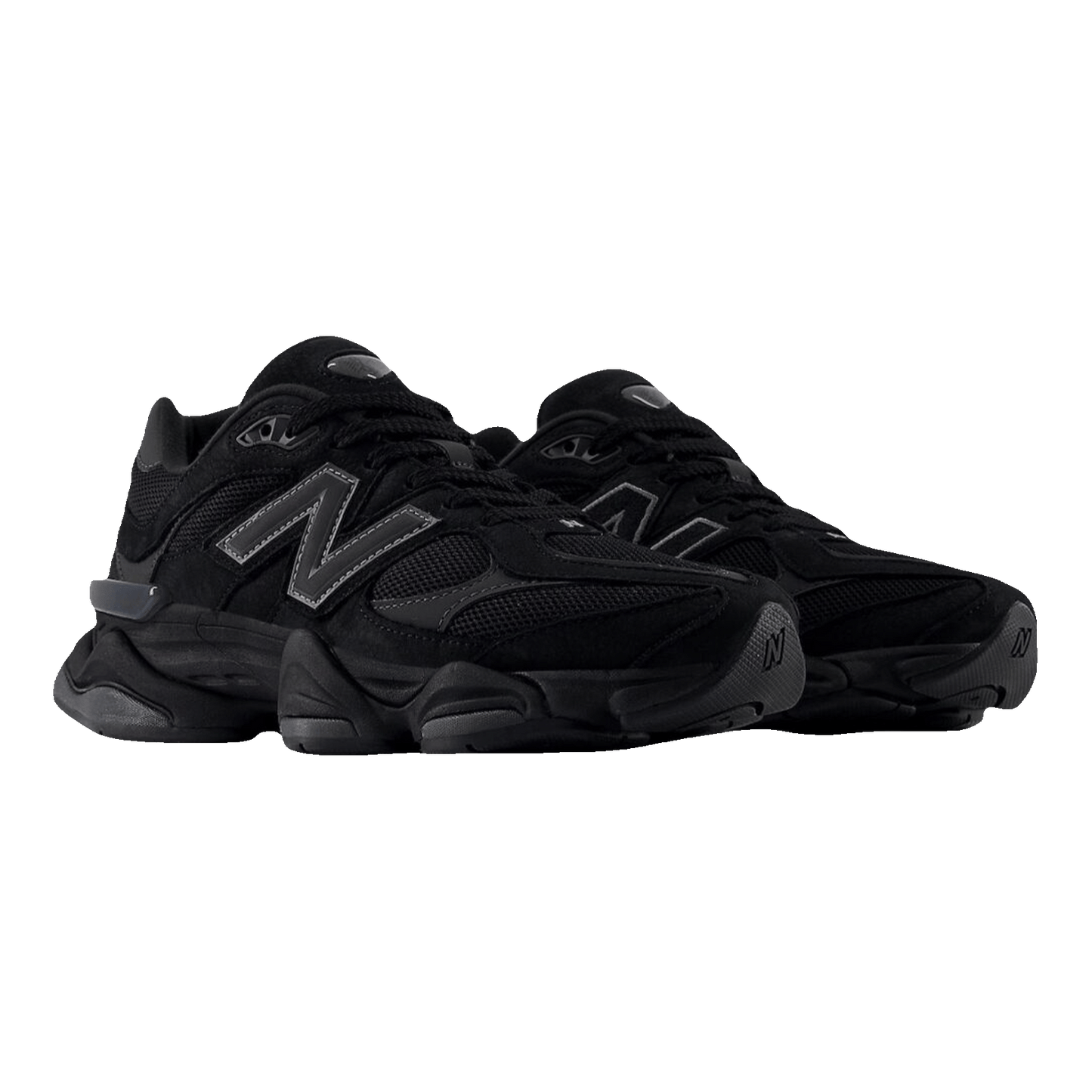 New Balance 9060 Black Cement Side