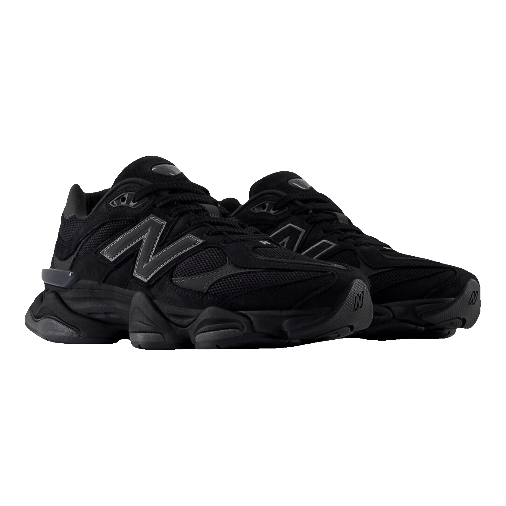 New Balance 9060 Black Cement Side