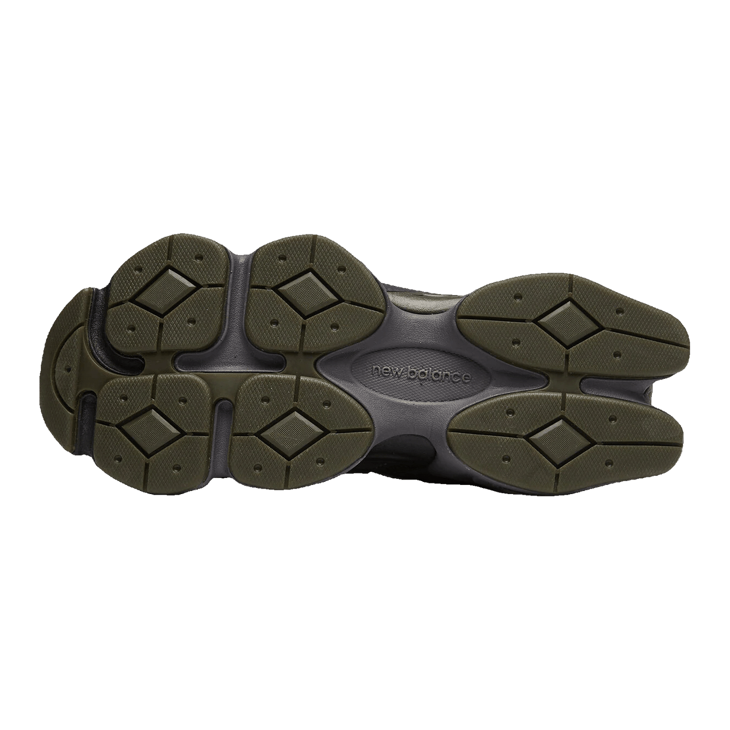 New Balance 9060 Blacktop Dark Moss Sohle