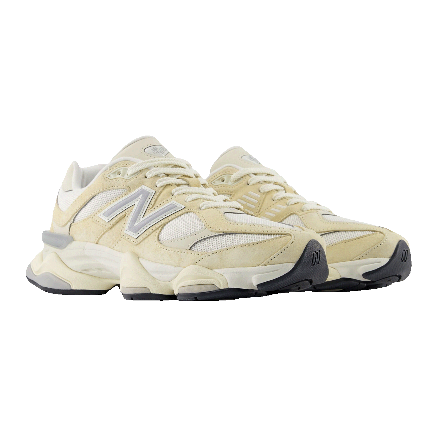 New Balance 9060 Calcium Sea Salt Side