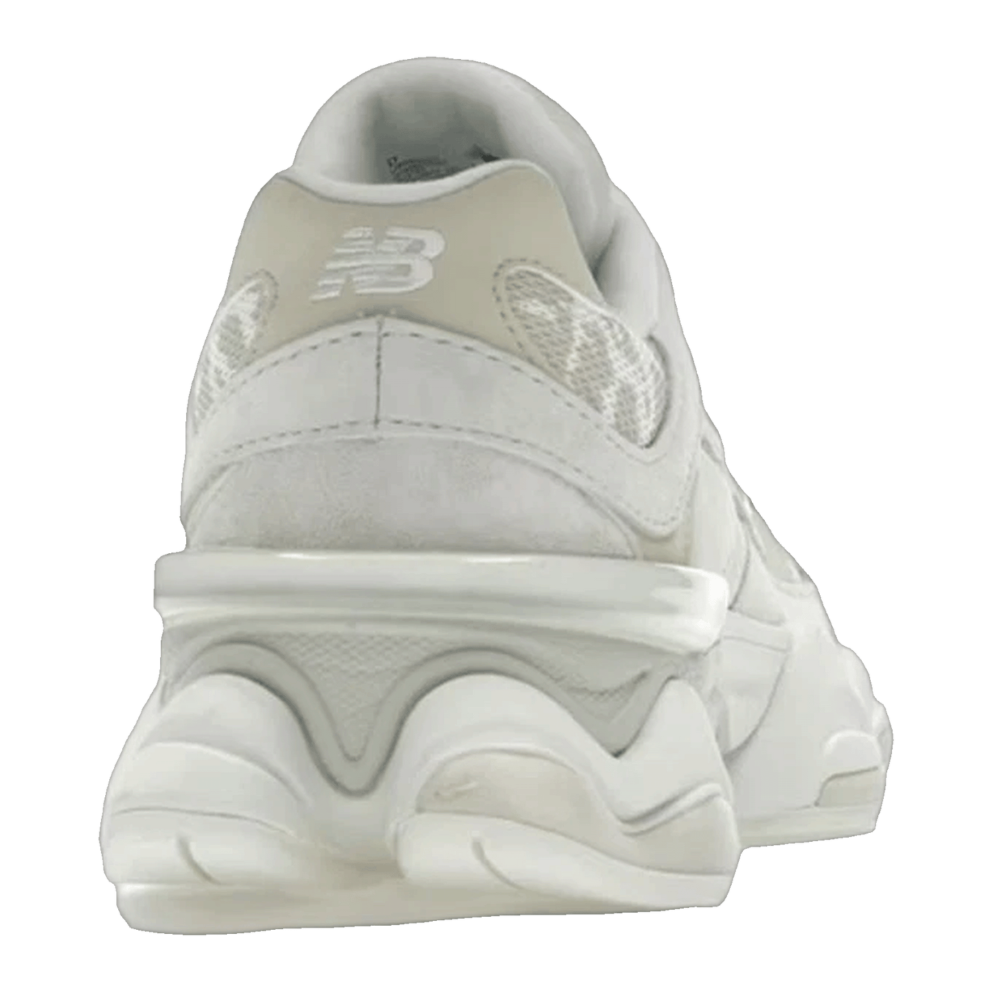 New Balance 9060 Cream Leopard Back