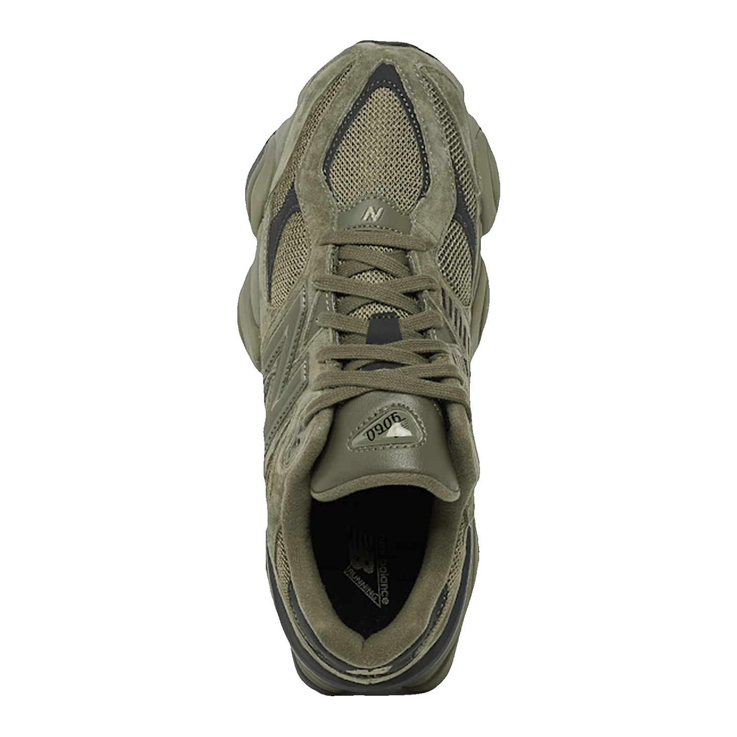 New Balance 9060 Dark Olivine Black Oben